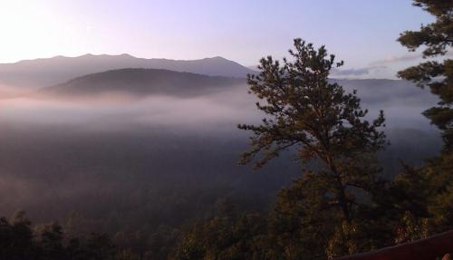 Above the clouds